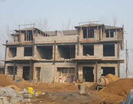 双拼别墅AT78实建案例实拍照片