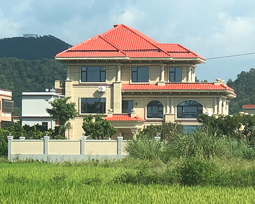 广东省惠州市占地310平米杨家欧式豪宅大别墅项目完工案例欣赏